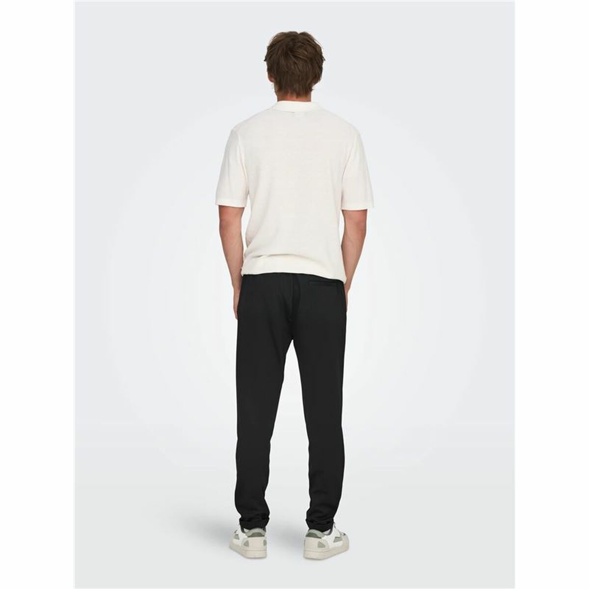 Pantalón de Chándal para Adultos Only & Sons Onslinus Crop Tap 0192 Negro Hombre