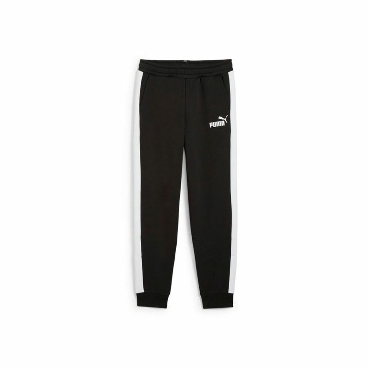 Pantalón de Chándal para Niños Puma Ess Block Negro