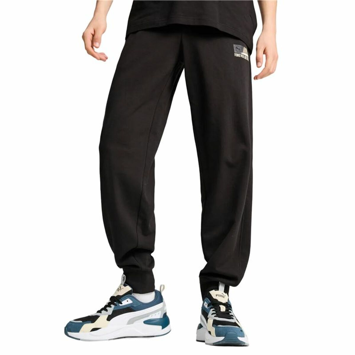 Pantalón de Chándal para Adultos Puma Negro Hombre