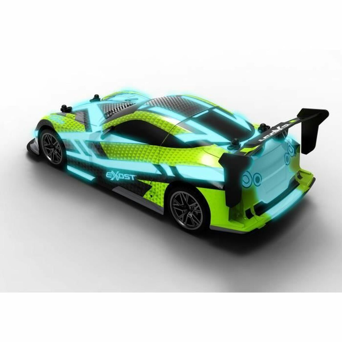 Coche Radio Control Exost Flash Light 1:14 Verde Vert