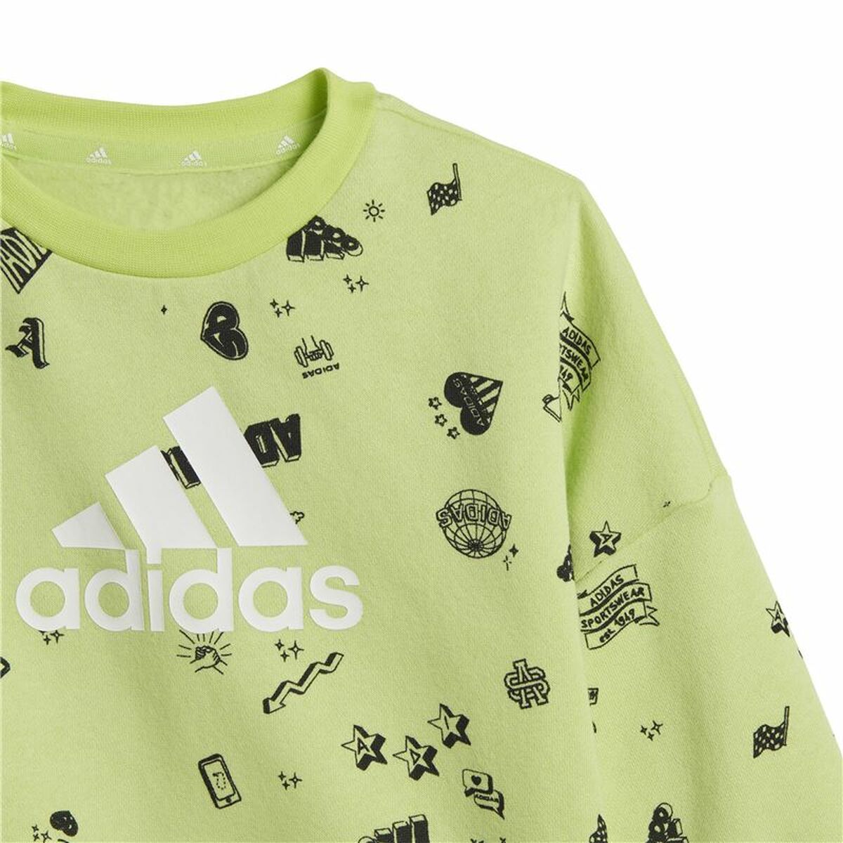 Chándal Infantil Adidas I Bluv Q3 Cset Verde