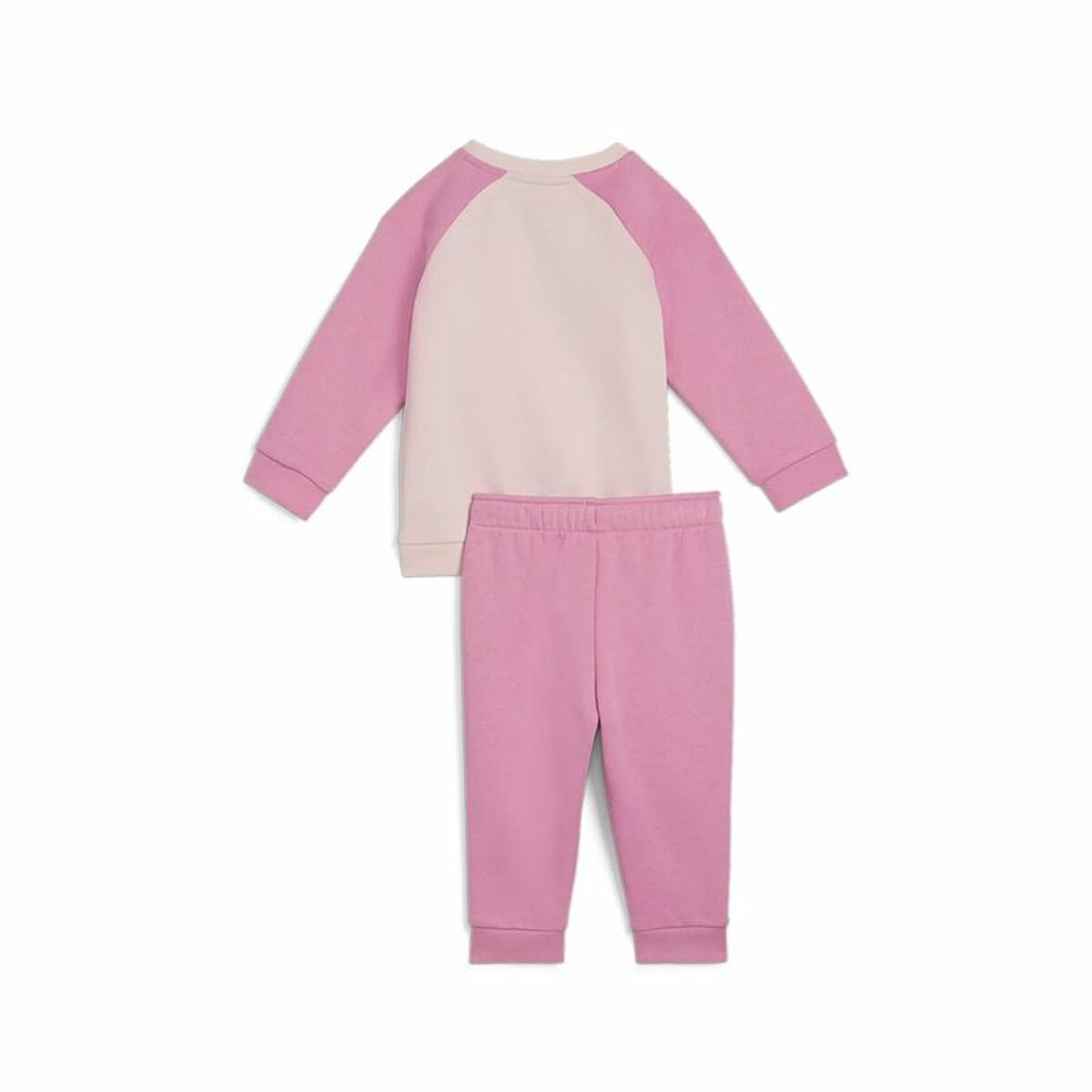 Chándal Infantil Puma Minicats Ess Raglan Jogger Fl Rosa
