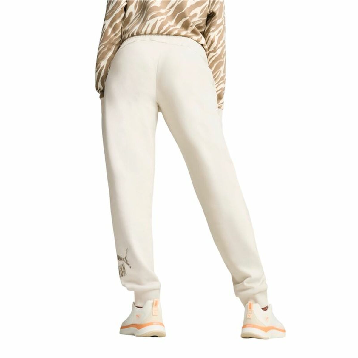 Pantalón de Chándal para Adultos Puma Essentials Blanco Mujer
