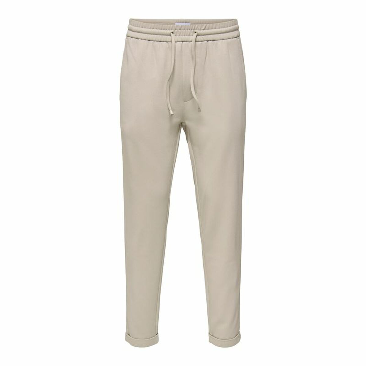 Pantalón de Chándal para Adultos Only & Sons Onslinus Crop Tap 0192 Beige Hombre