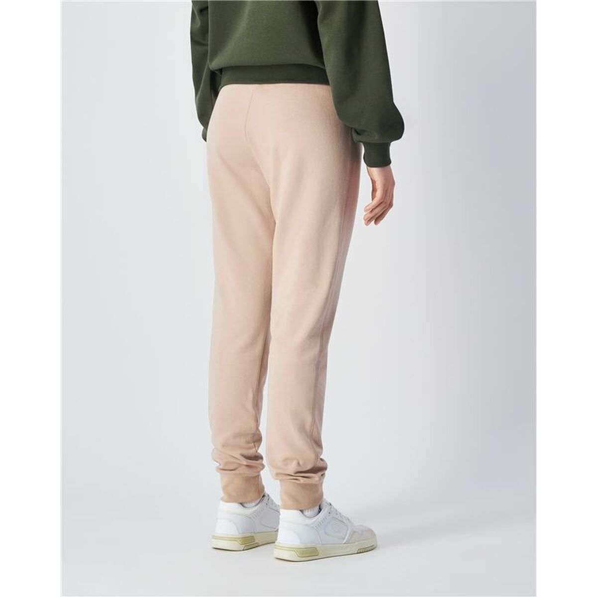 Pantalón de Chándal para Adultos Champion Rib Cuff Beige Hombre