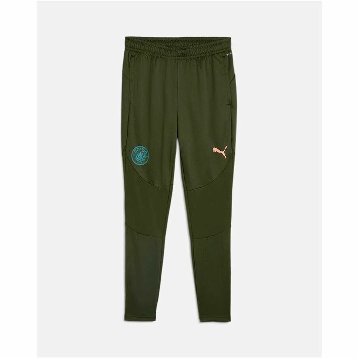 Pantalón de Chándal para Adultos Puma Manchester City Training Verde Oliva Unisex