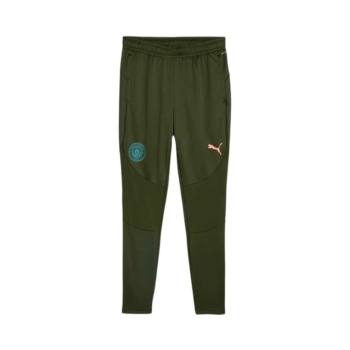 Pantalón de Chándal para Adultos Puma Manchester City Training Verde Oliva Unisex