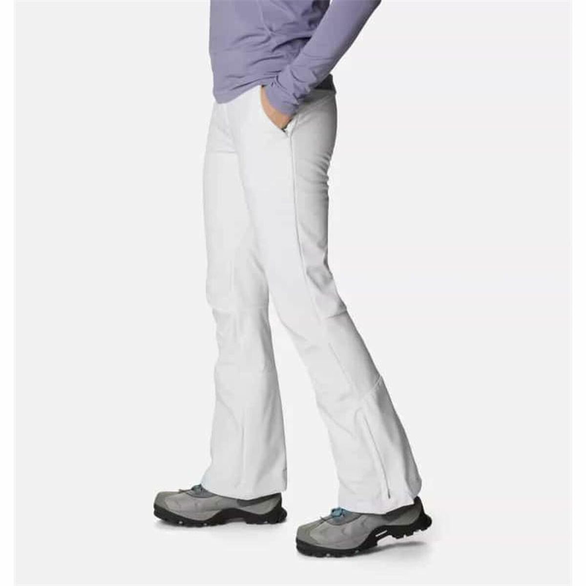 Pantalón Largo Deportivo Columbia Roffee Ridge™ VI Blanco Mujer