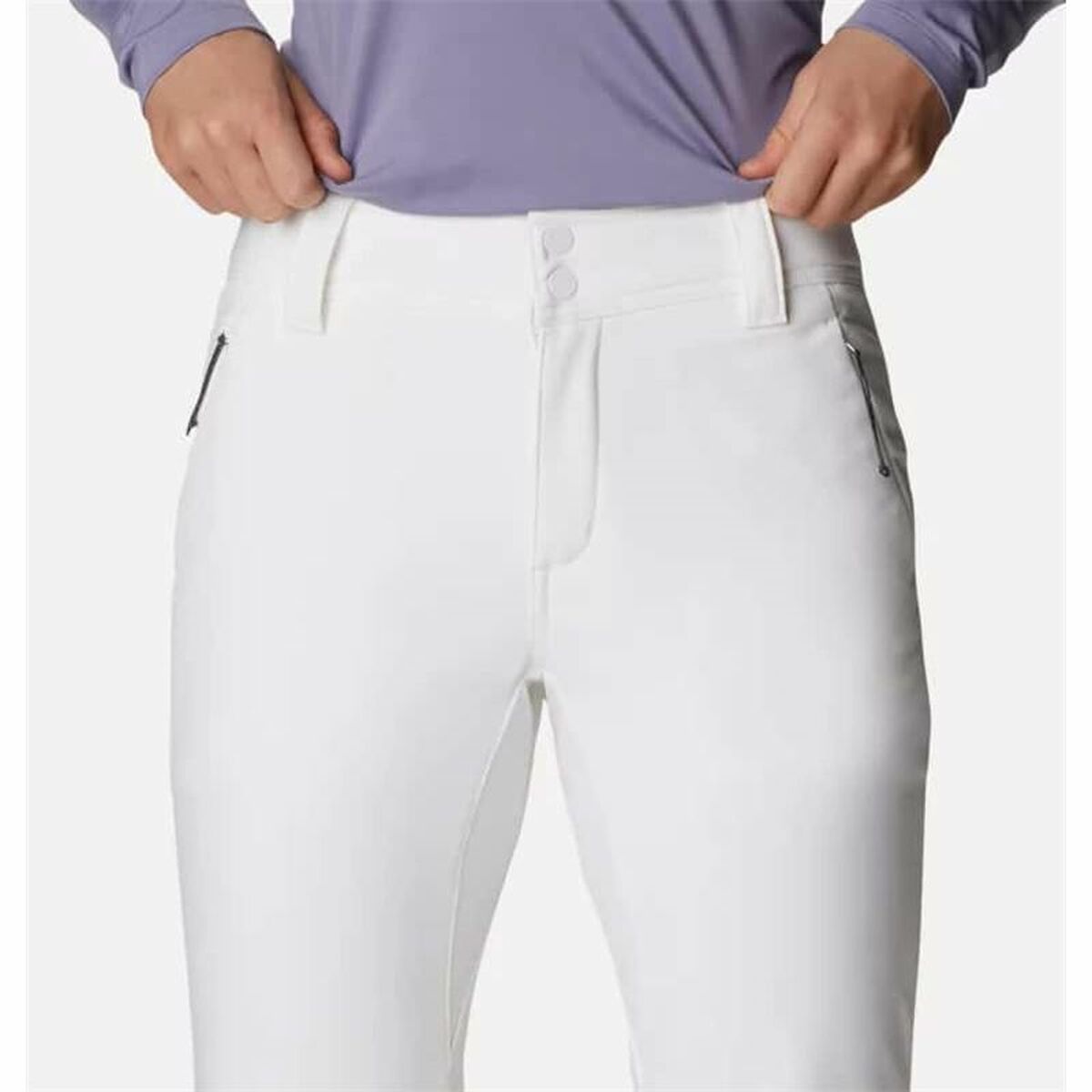 Pantalón Largo Deportivo Columbia Roffee Ridge™ VI Blanco Mujer