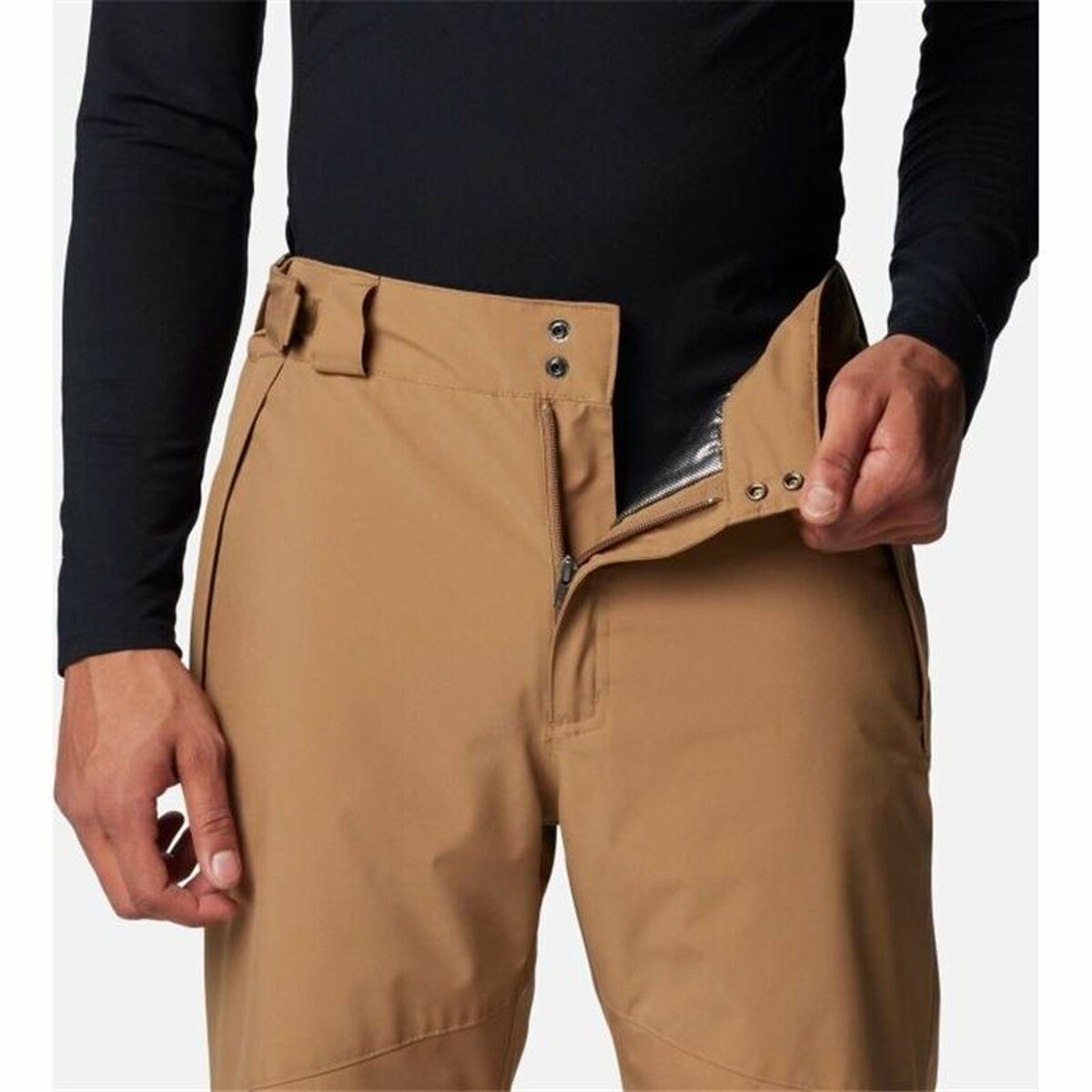 Pantalón Largo Deportivo Columbia Shafer Canyon™ II Marrón Beige