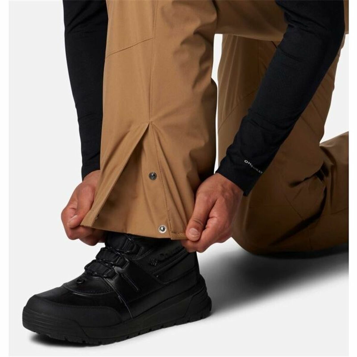 Pantalón Largo Deportivo Columbia Shafer Canyon™ II Marrón Beige