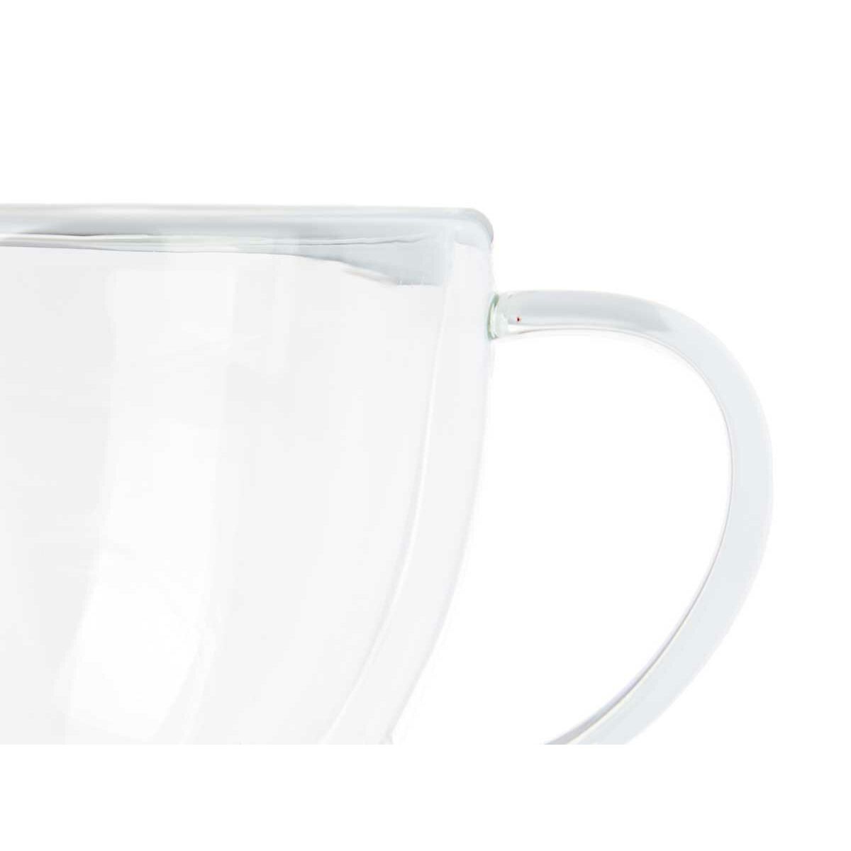 Taza de café y té Vivalto Transparente Vidrio de Borosilicato 140 ml (6 Unidades)