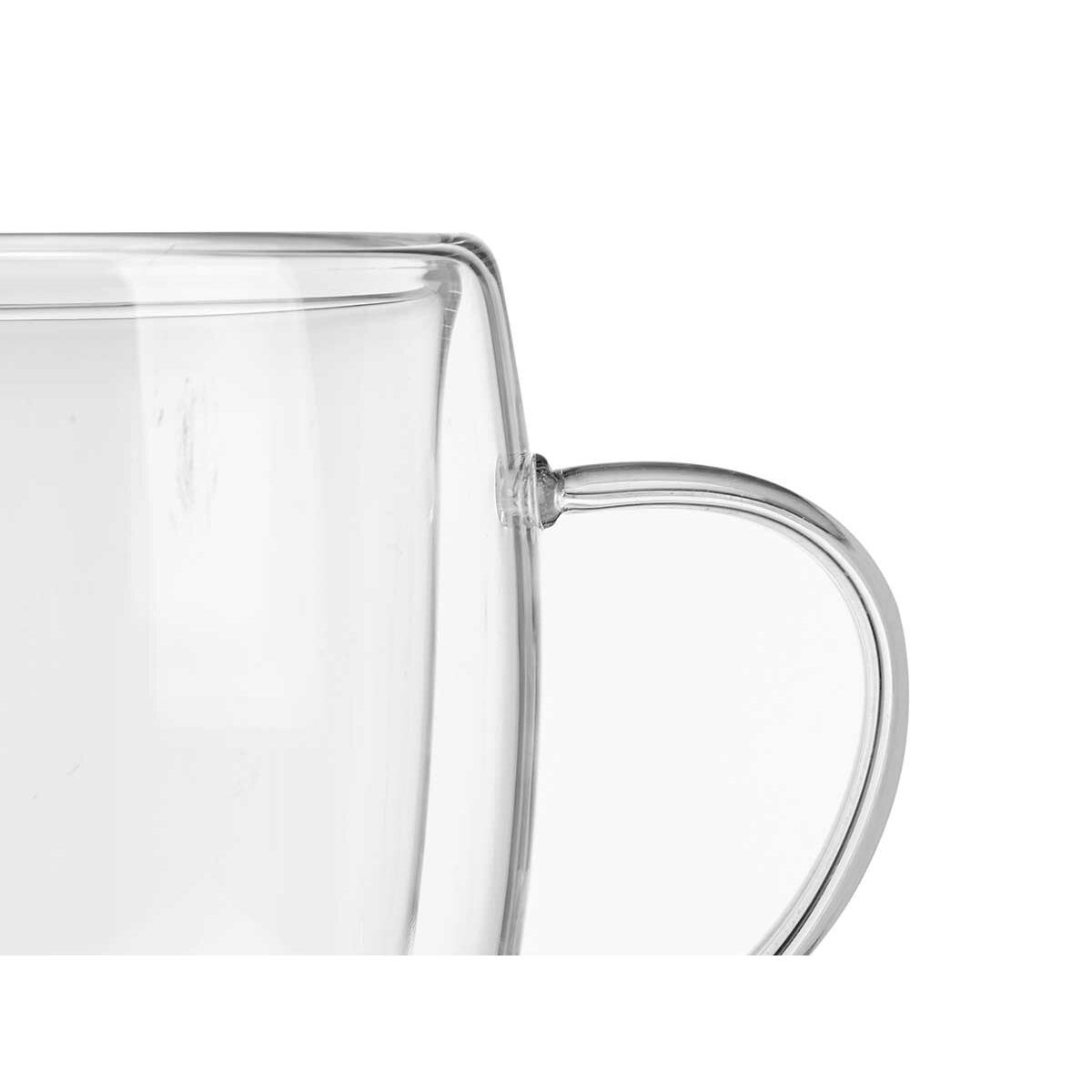 Taza Mug Vivalto Transparente 340 ml (6 Unidades)