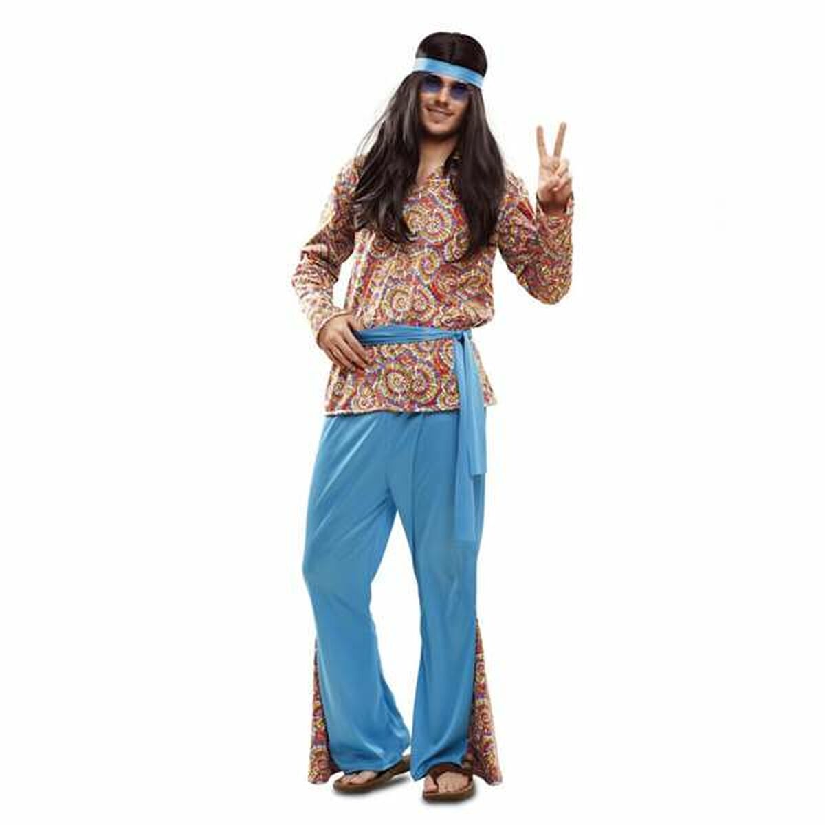 Disfraz para Adultos My Other Me Hippie XL