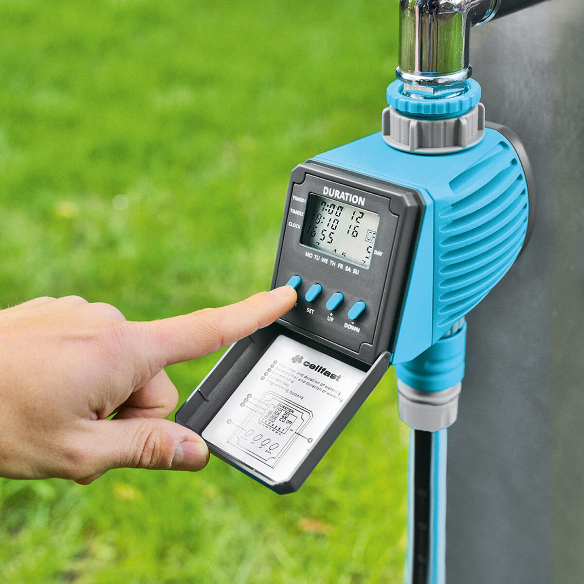 Programador de riego Cellfast