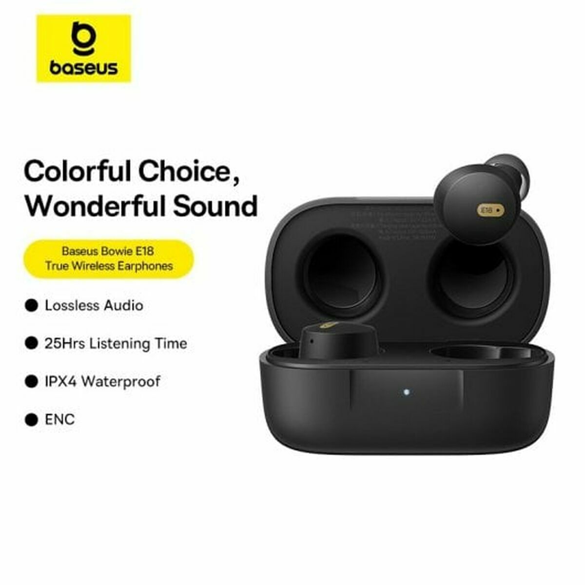 Auriculares con Micrófono Baseus A00023800123-00