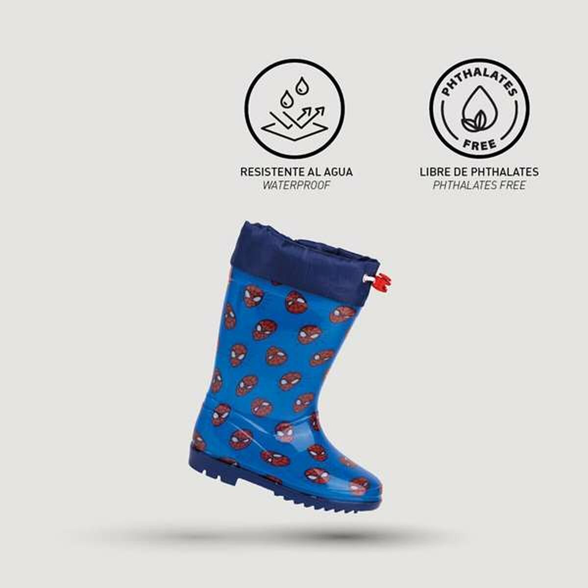 Botas de Agua Infantiles Spider-Man