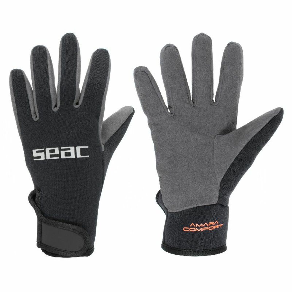Guantes de buceo Seac Amara Comfort Negro
