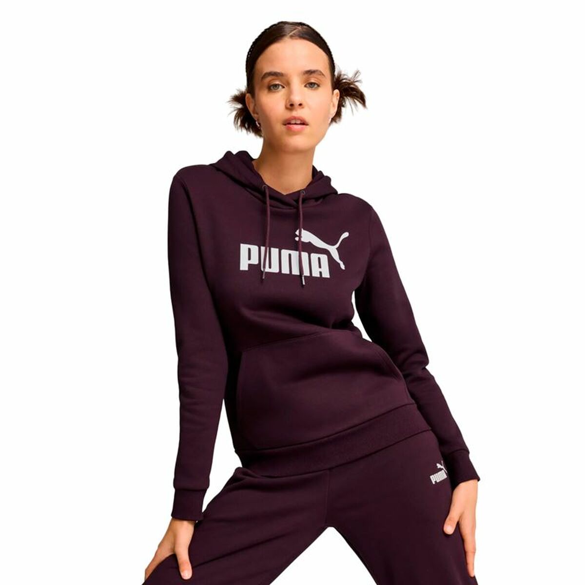 Sudadera con Capucha Mujer Puma Essentials
