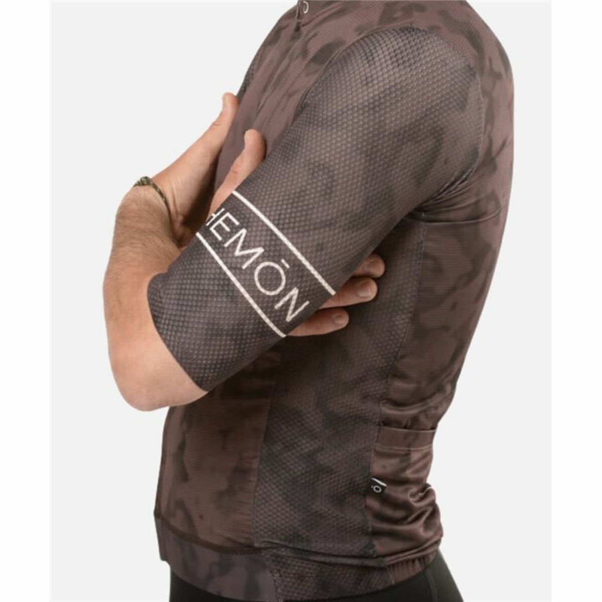 Maillot de ciclismo Hemon Prestiggio Marrón