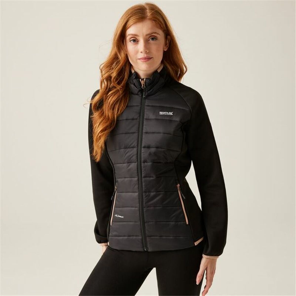 Chaqueta Deportiva para Mujer Regatta Wmnclumber V Hyb Negro