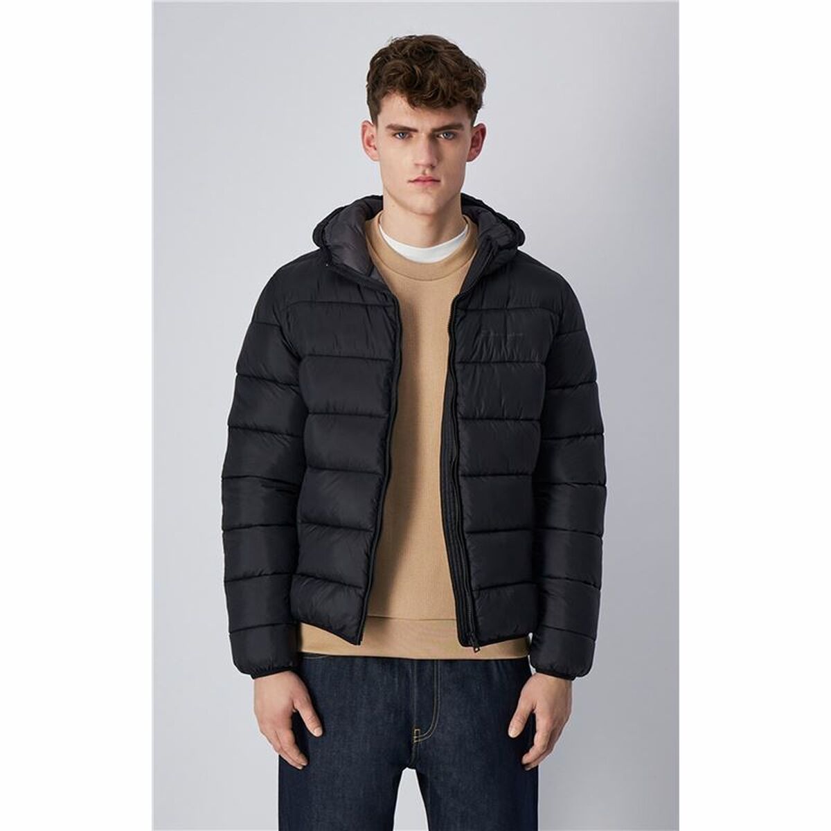 Chaqueta Deportiva para Hombre Champion Negro