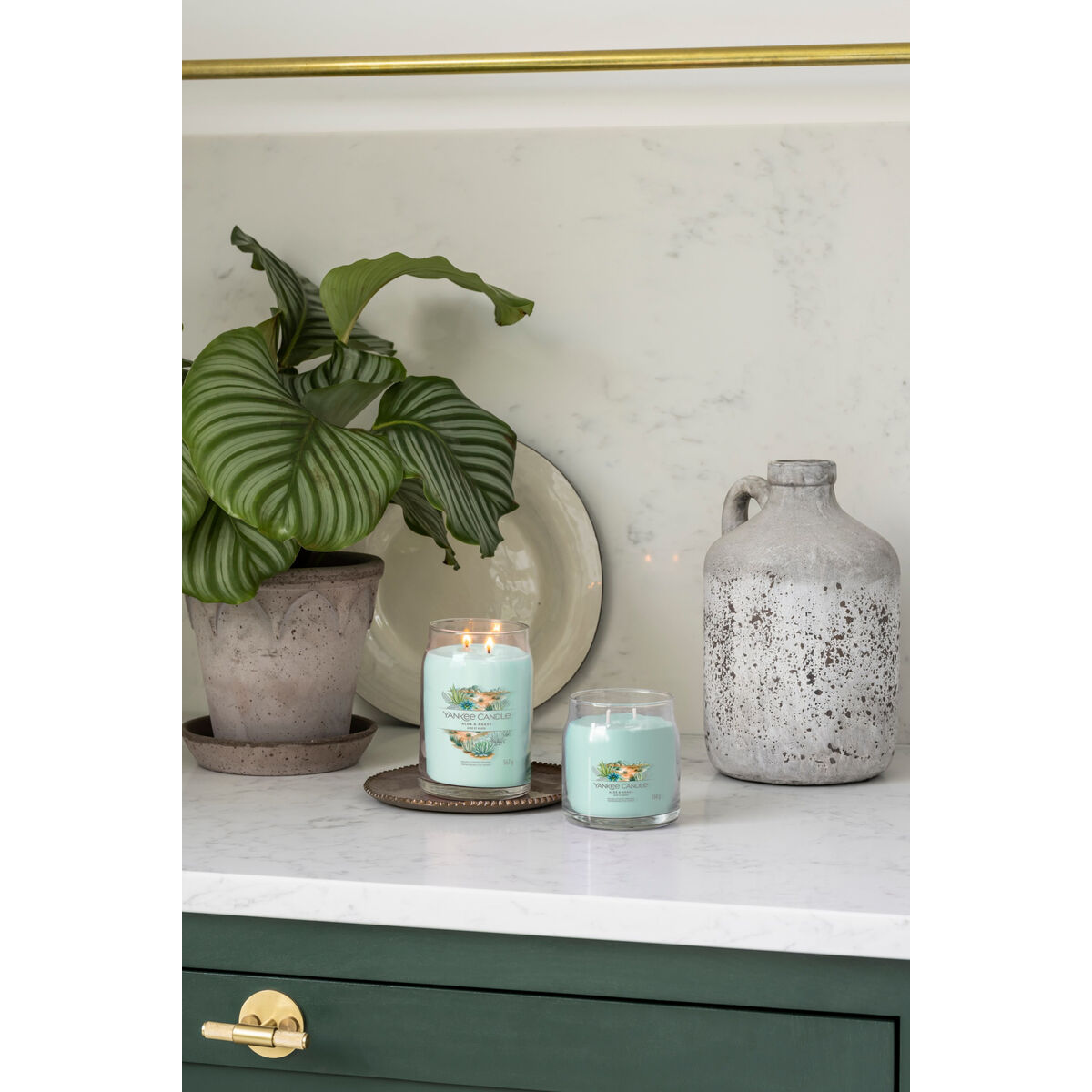 Vela Perfumada Yankee Candle Aloe & Agave 368 g