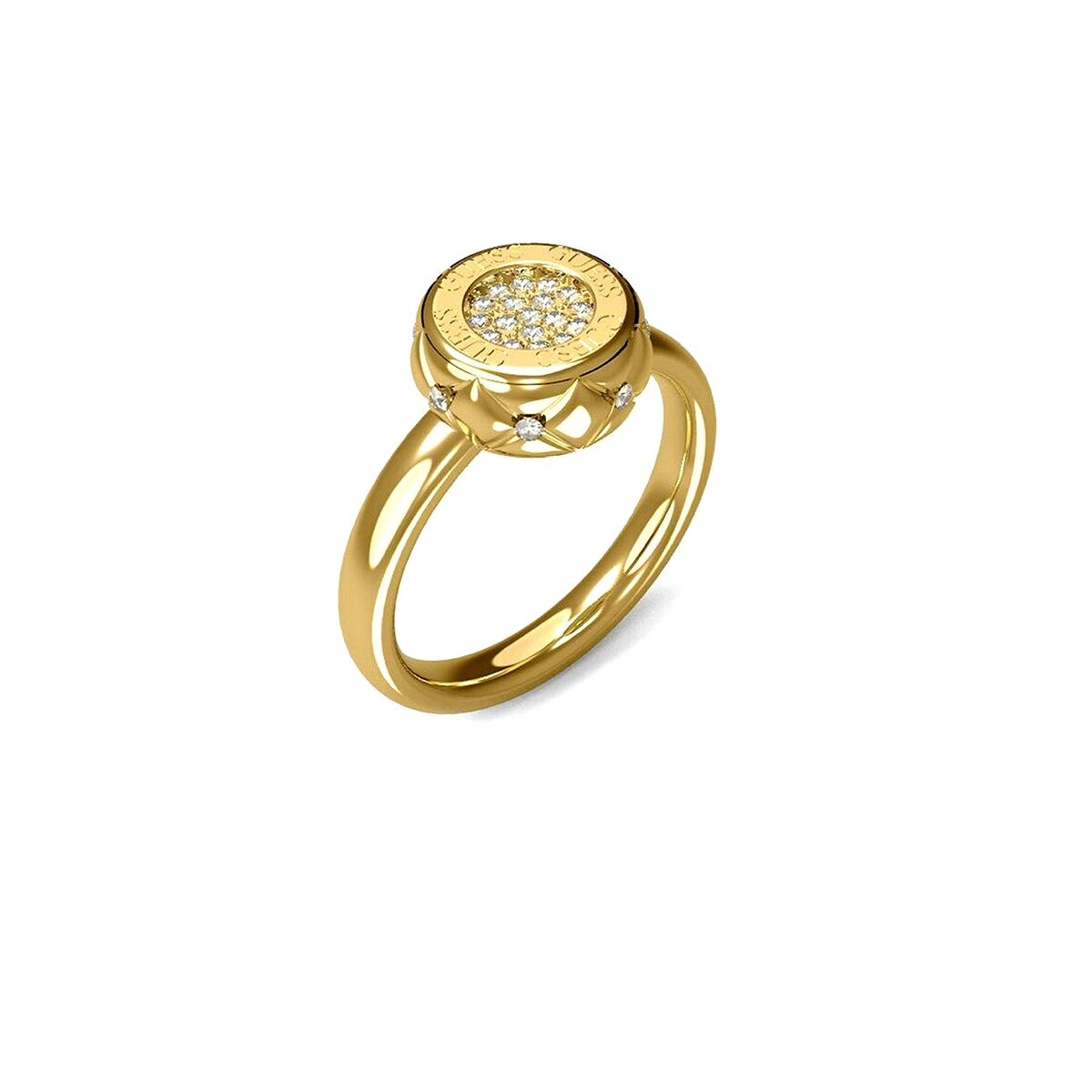 Anillo Mujer Guess JUBR04597JWYG52 Dorado 12