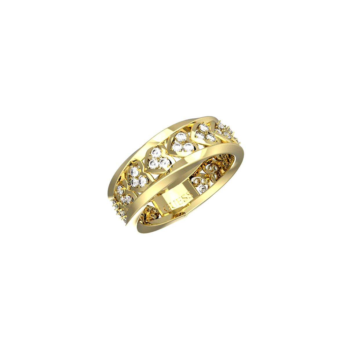 Anillo Mujer Guess JUBR04605JWYG56 Dorado 16