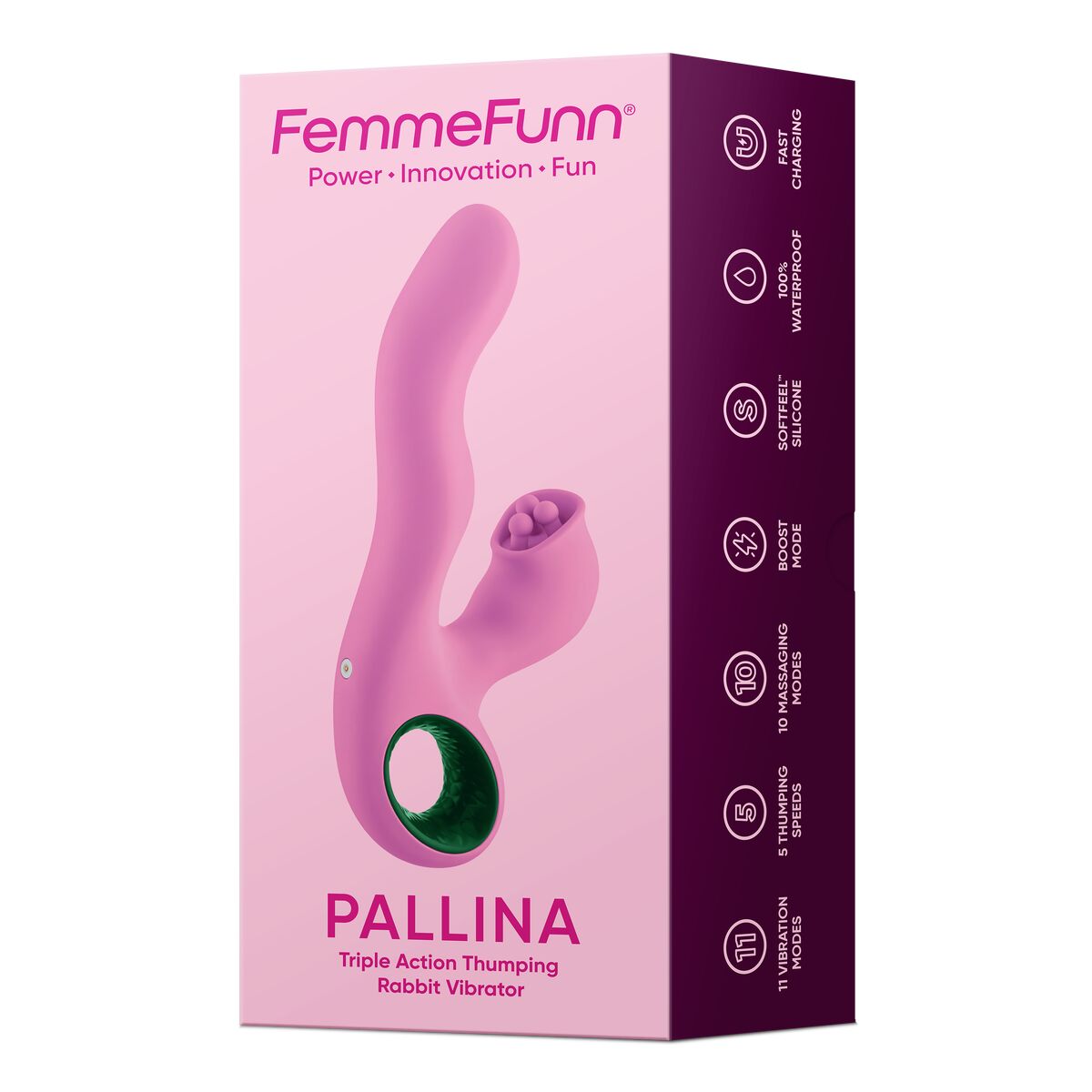 Vibrador Punto G FemmeFunn Rosa