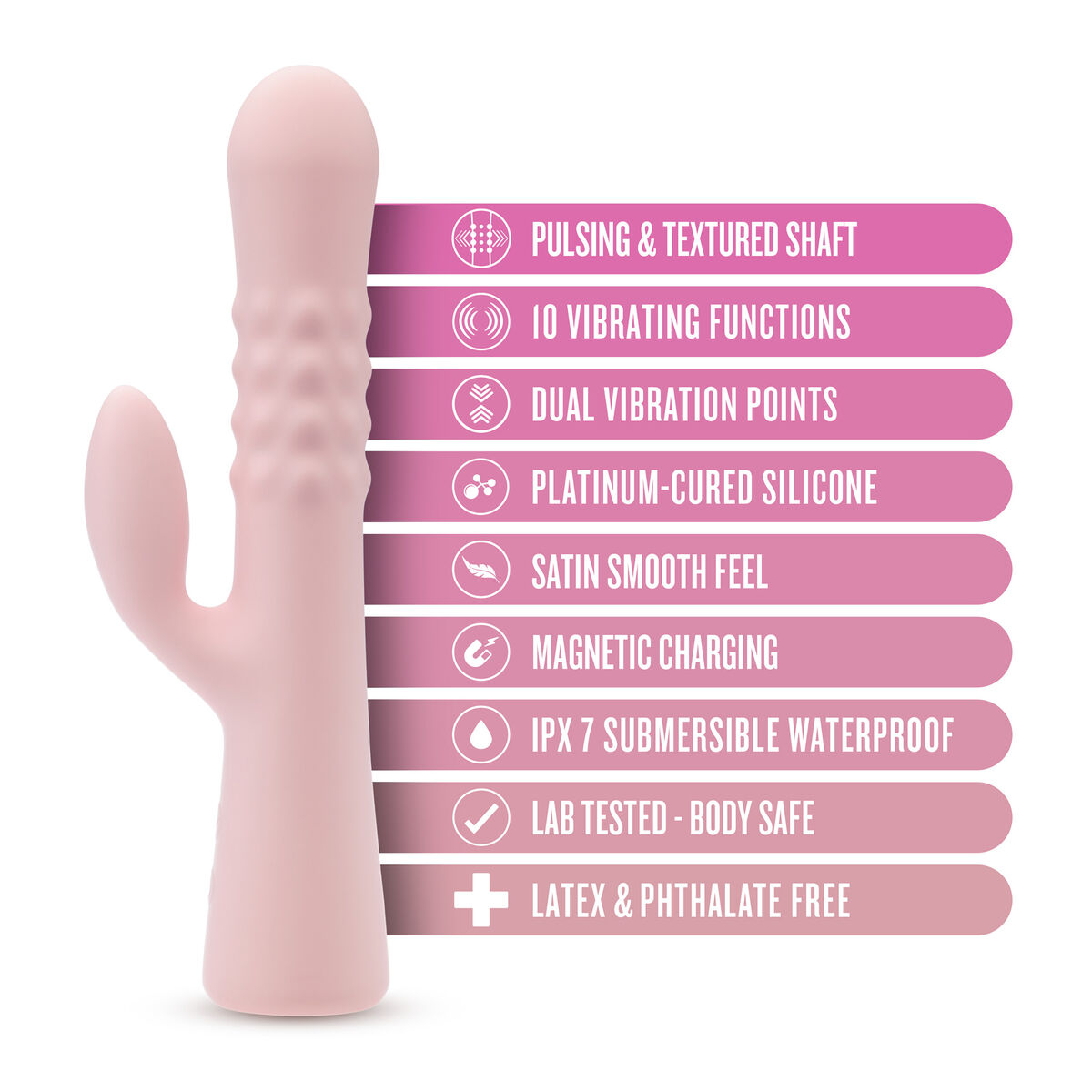 Vibrador Punto G Blush Rosa