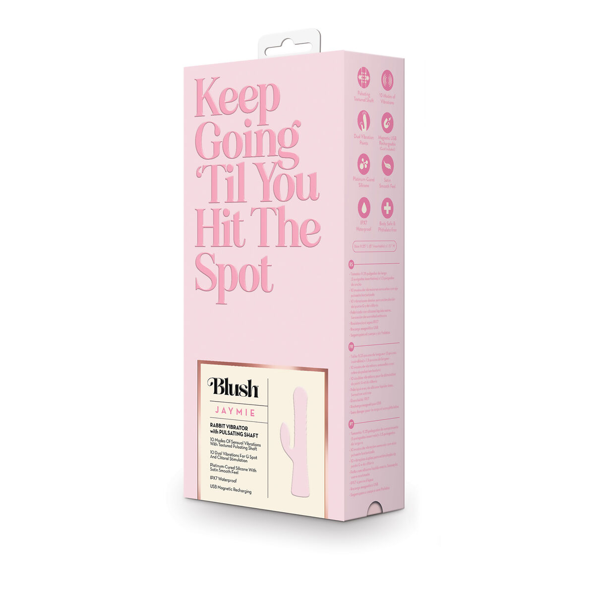 Vibrador Punto G Blush Rosa