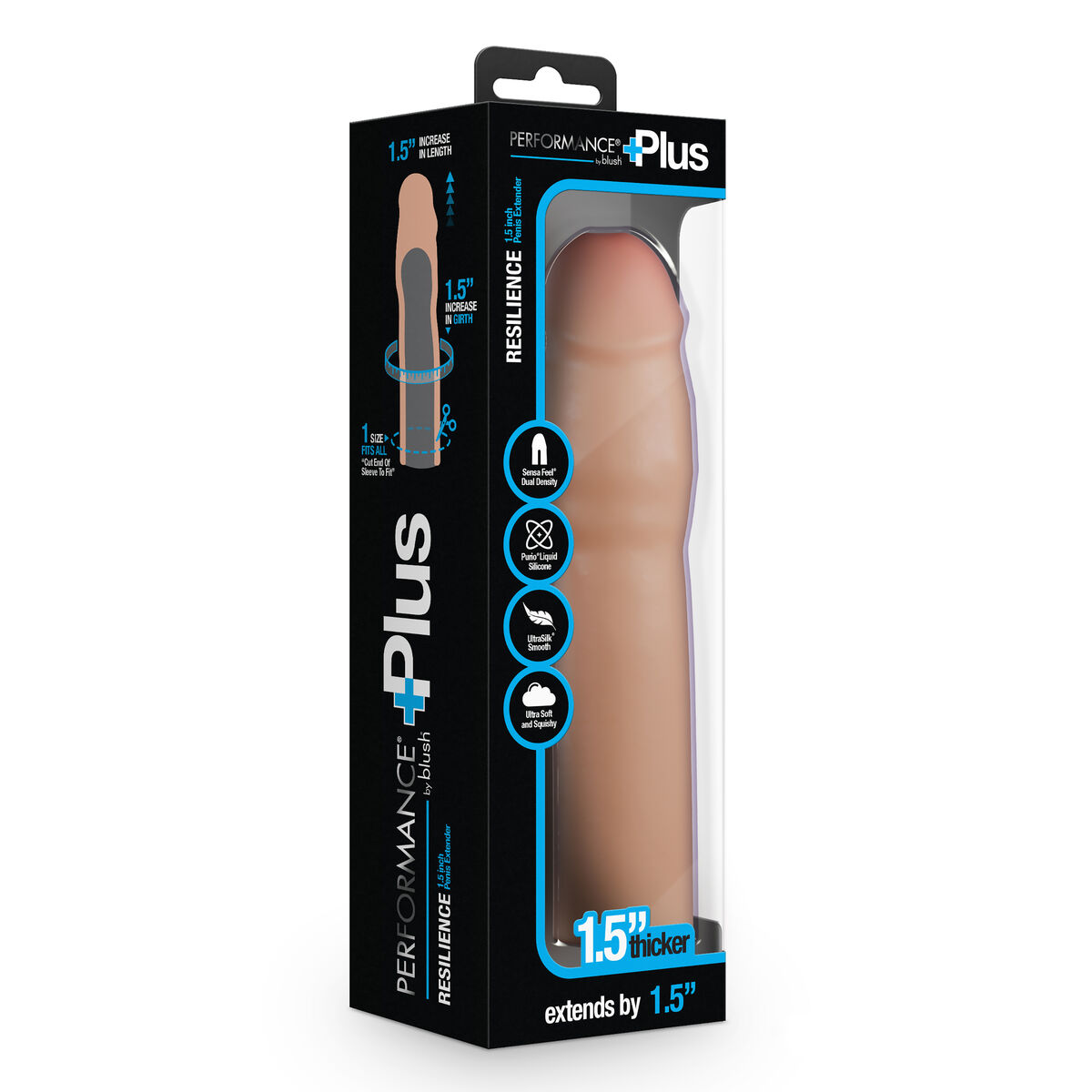 Funda para pene Blush Performance Plus Carne Ø 3,5 cm