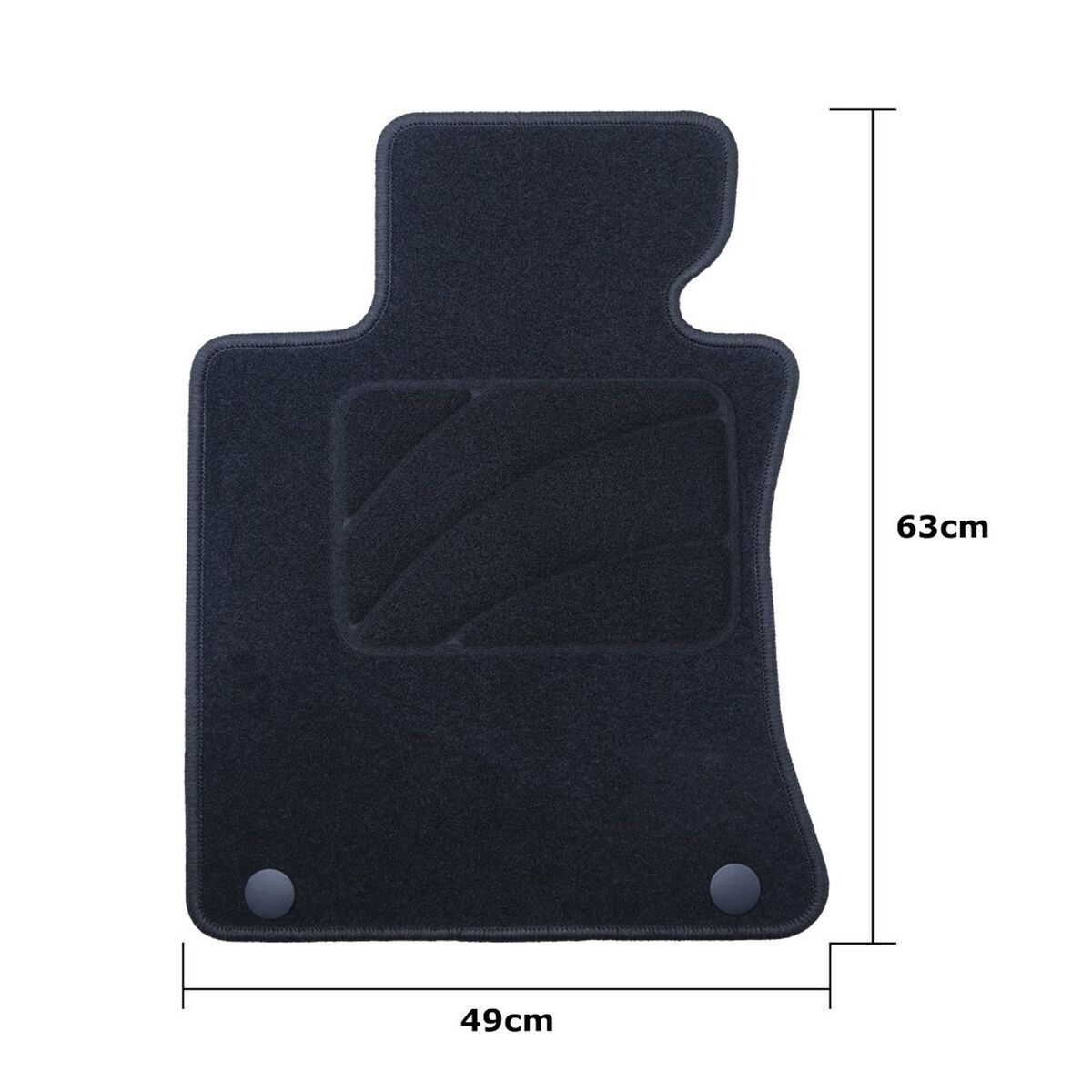 Set de Alfombrillas para Coche OCC Motorsport OCCBW0014 Bmw E64 Serie 6 Cabrio 5 Piezas