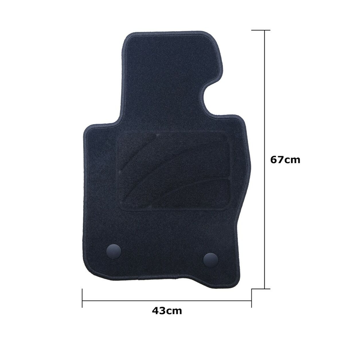 Set de Alfombrillas para Coche OCC Motorsport OCCBW0051 Bmw F32 Serie 4 Coupe 5 Piezas