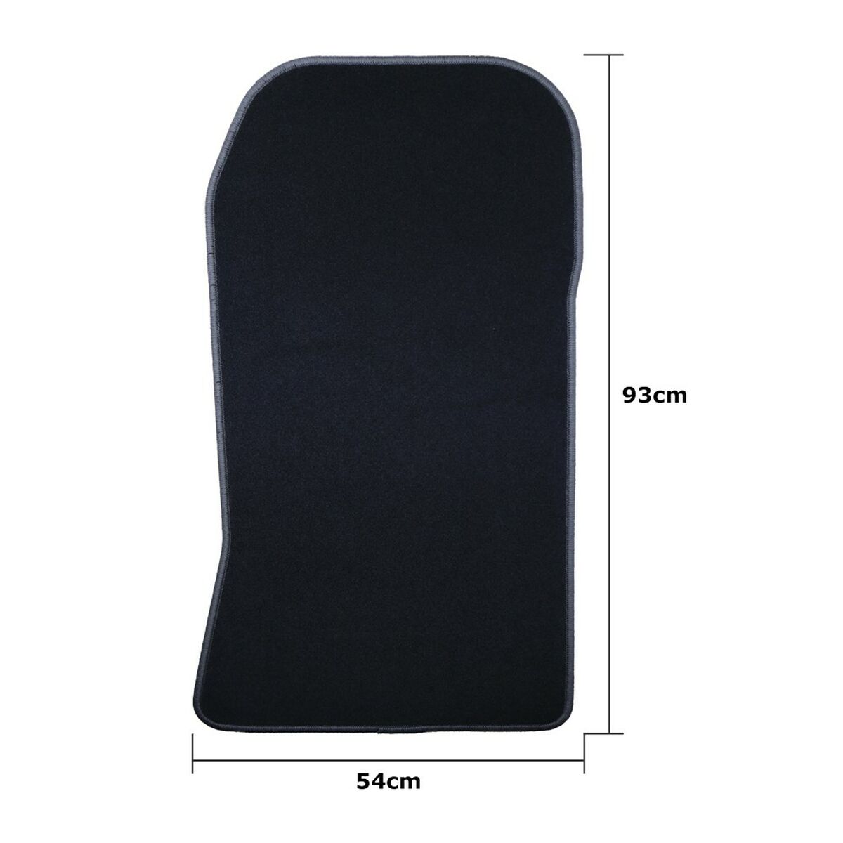 Set de Alfombrillas para Coche OCC Motorsport OCCMC0043GD Mercedes W124 Clase E Sedan 5 Piezas