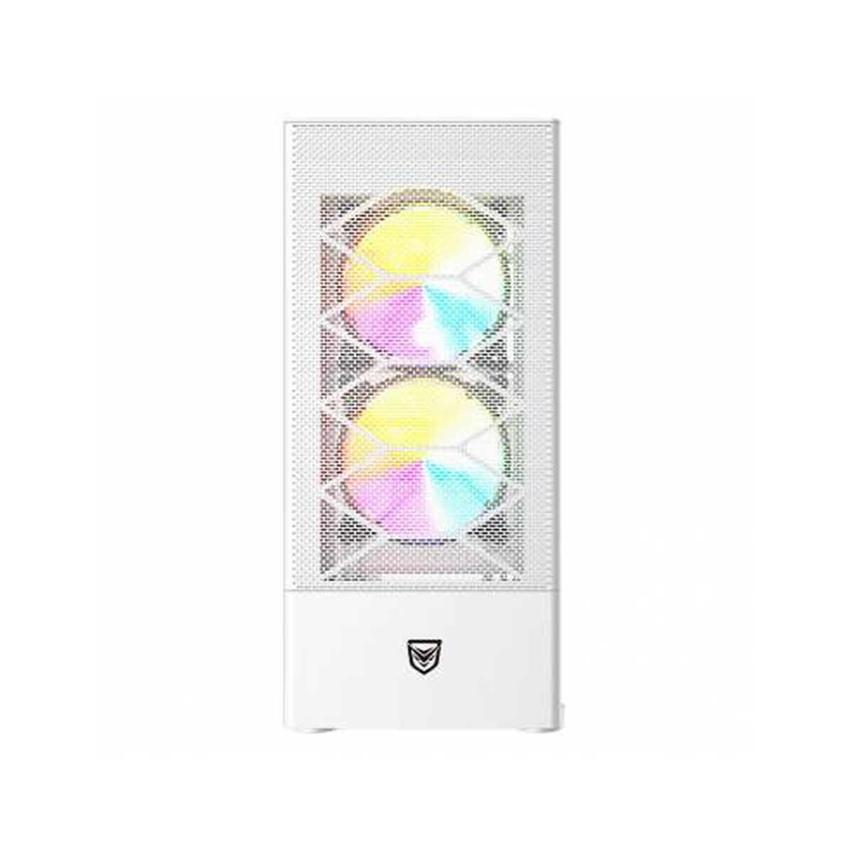 Caja Semitorre ATX Nfortec NF-CS-CAELUM-WHITE Blanco