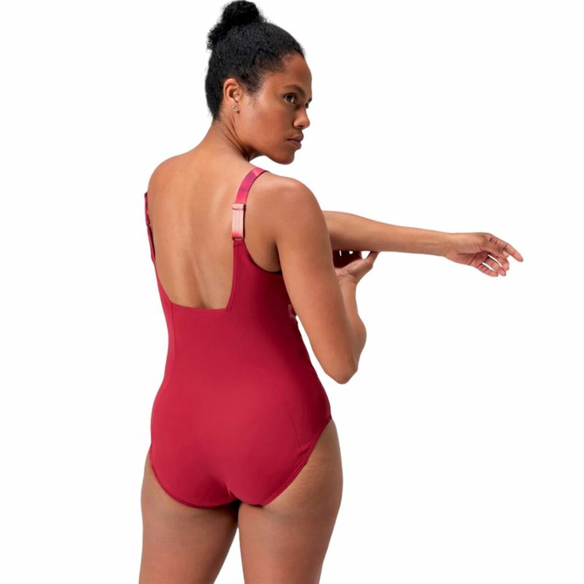 Bañador Mujer Speedo Shaping Contour Rojo