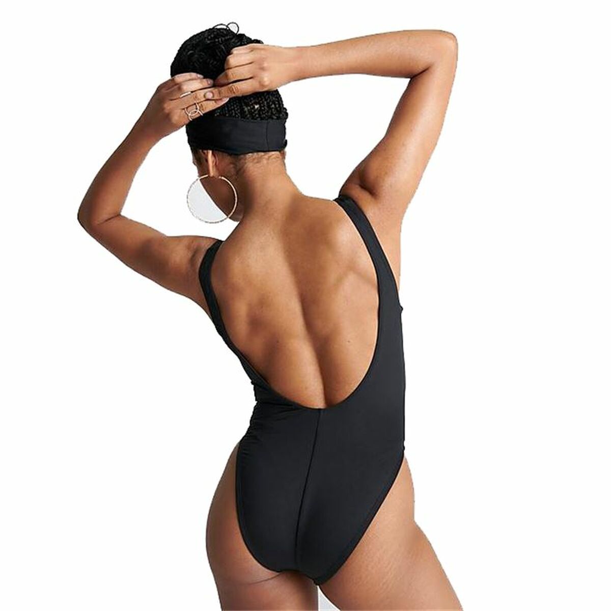 Bañador Mujer Nike U-Back Negro