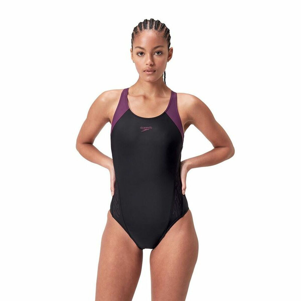 Bañador Mujer Speedo Hyperboom Splice Morado