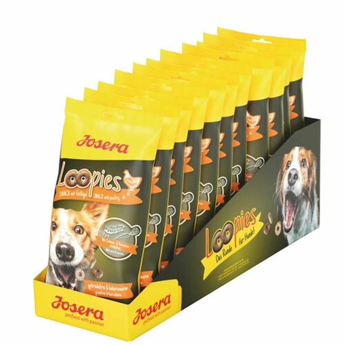 Snack para Perros Josera Loopies Pollo