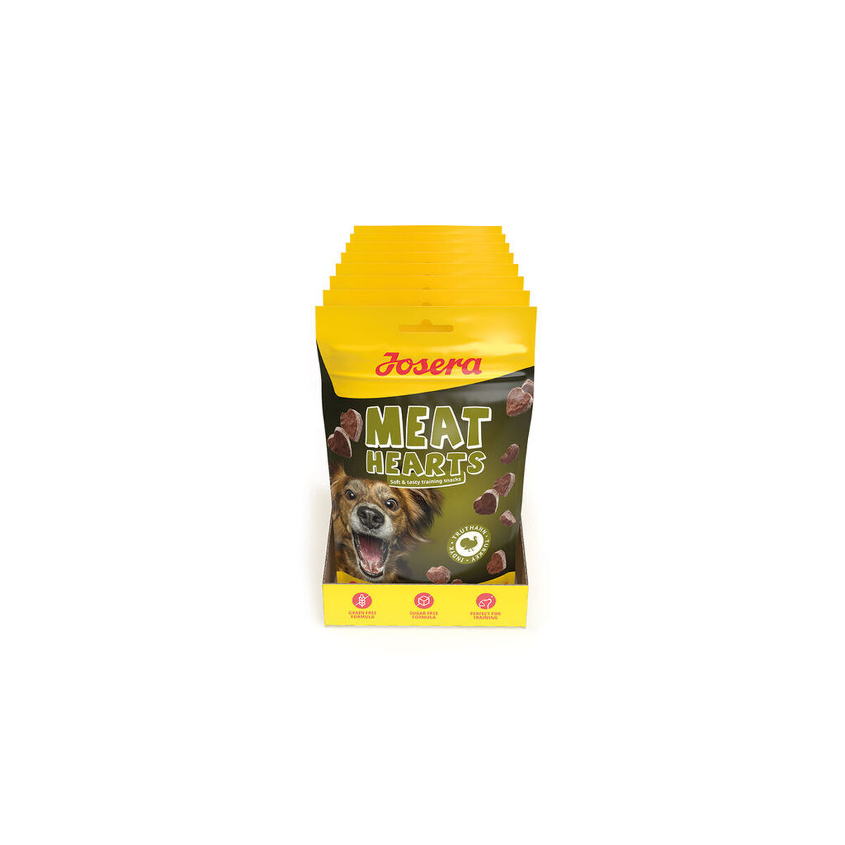 Snack para Perros Josera Meat Hearts 70 g Pavo