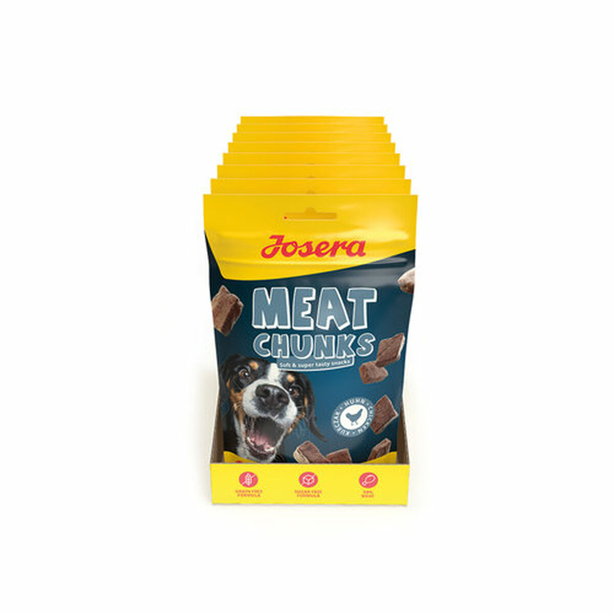 Snack para Perros Josera Meat Chunks Pollo 70 g