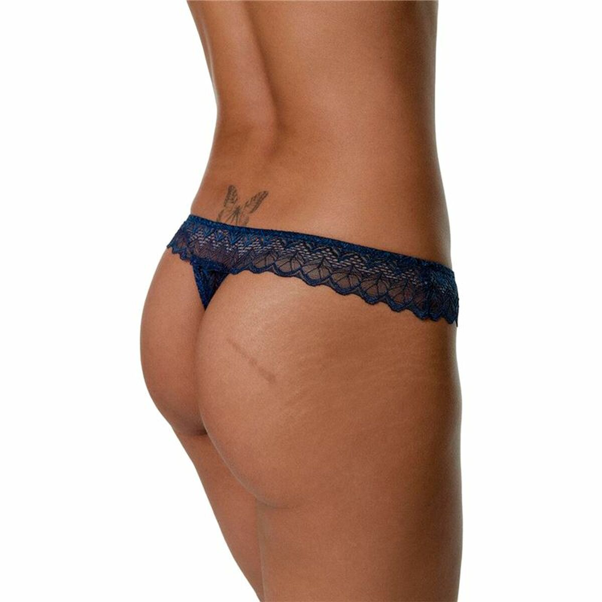 Tanga Black Limba Binia Baltic Azul