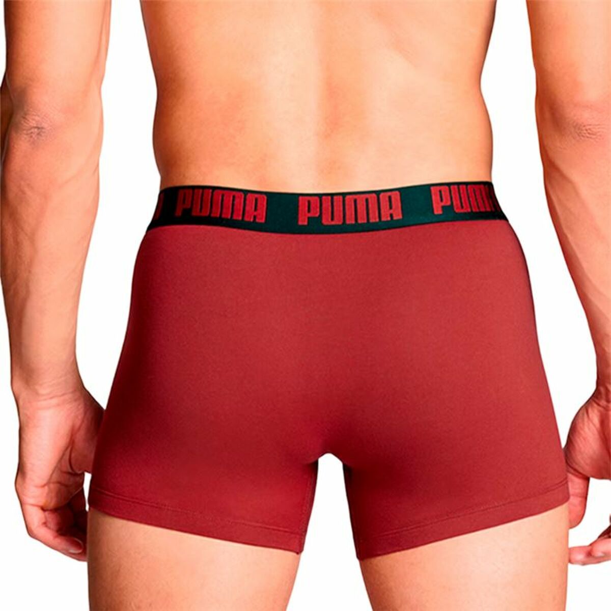 Bóxer de Hombre Puma burgundy  Rojo