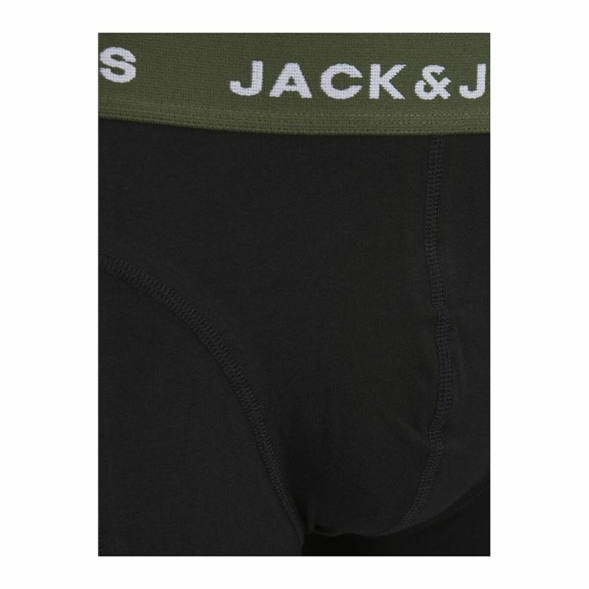 Bóxer de Hombre Jack & Jones Jacaron Solid Trunks Negro