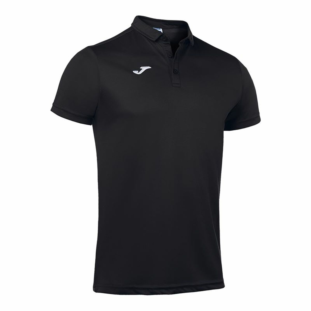 Polo de Manga Corta Hombre Joma Sport Hobby  Negro
