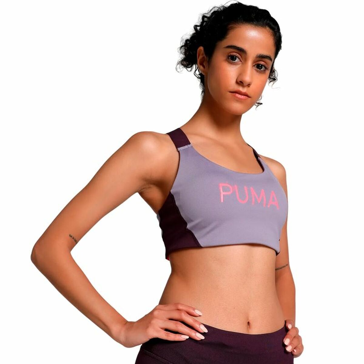 Sujetador Deportivo Puma 4Keeps Lila