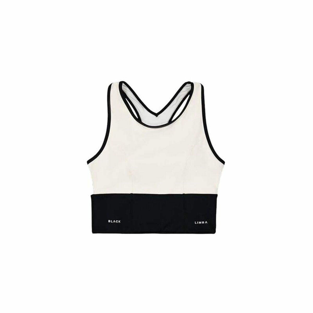 Top Deportivo de Mujer Black Limba Shadow  Blanco