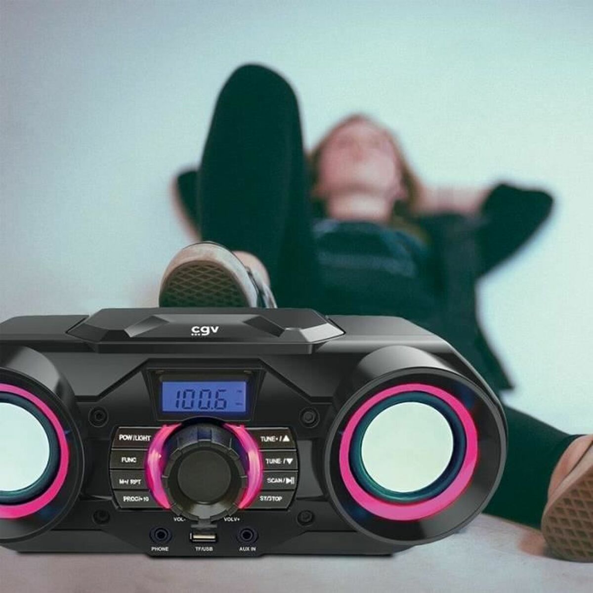 Radio Cassette CGV CD SG-1